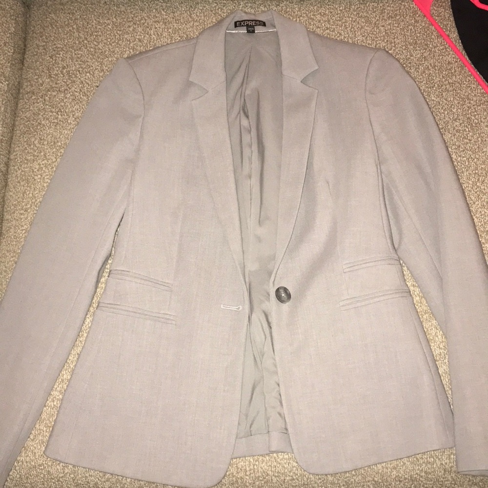 Gray Blazer